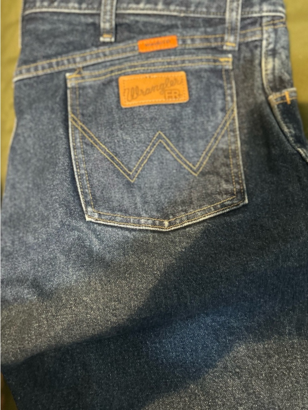 Wrangler FR Flame Resistant relaxed Fit Jean.